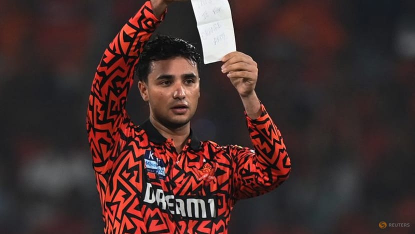 Hyderabad's Abhishek writes own script in special IPL ton