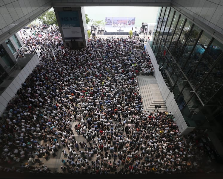 PAP holds GE2015 lunchtime rally