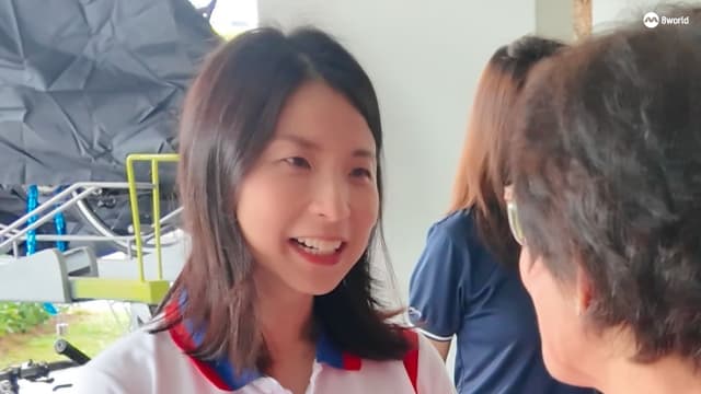 淡滨尼集选区新面孔陈以君 再与议员出席活动