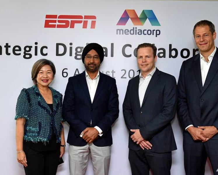Mediacorp, ESPN ink agreement, sports publisher becomes first to join Mediacorp Partner Network