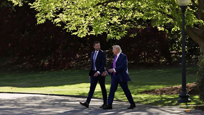 Trump's son Eric to join father's state visit to China