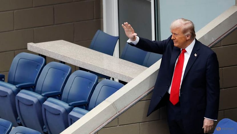 Trump receives mixed reaction at US Open after security delays frustrate fans
