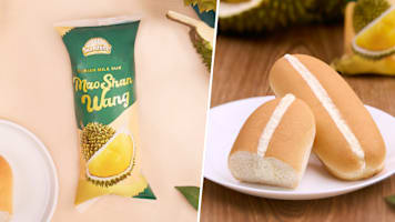 Sunshine Bakeries Launching $2.50 Mao Shan Wang Durian Milk Bun Made With ‘First Harvest’ Fruit 