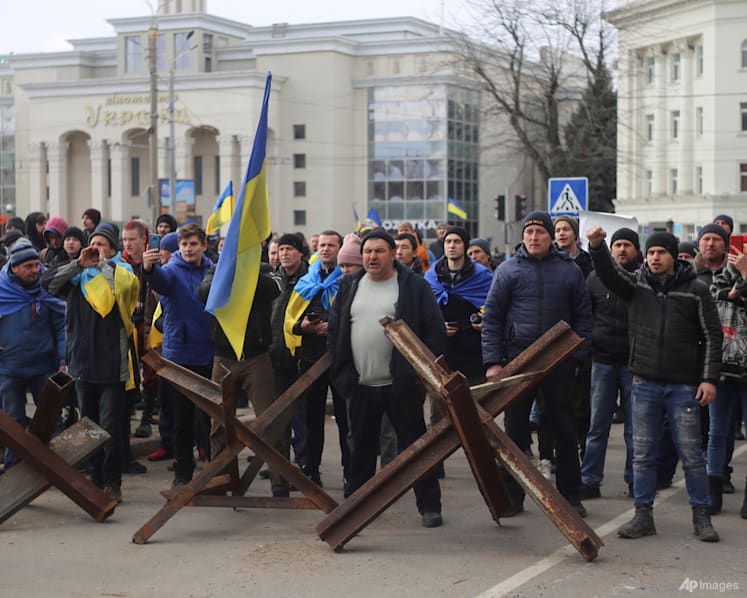 Commentary: With ‘bravery’ as its new brand, Ukraine has turned advertising into a weapon of war