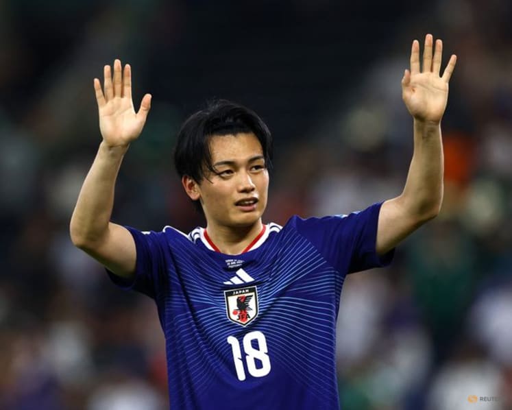Japan's firepower comes to the fore as Ueda bags a double at World Cup