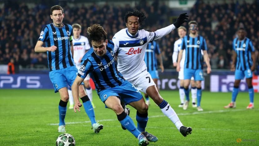Late penalty earns Brugge 2-1 home win over Atalanta Late penalty earns Brugge 2-1 home win over Atalanta