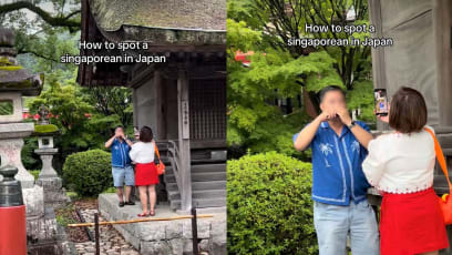 Man Performs S’pore National Anthem On Harmonica Near Shrine In Japan, SG Netizens Collectively Cringe