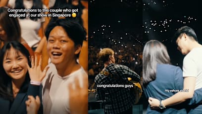 Singapore Couple Gets Engaged During Irish Band Kodaline’s Concert At The Star Theatre