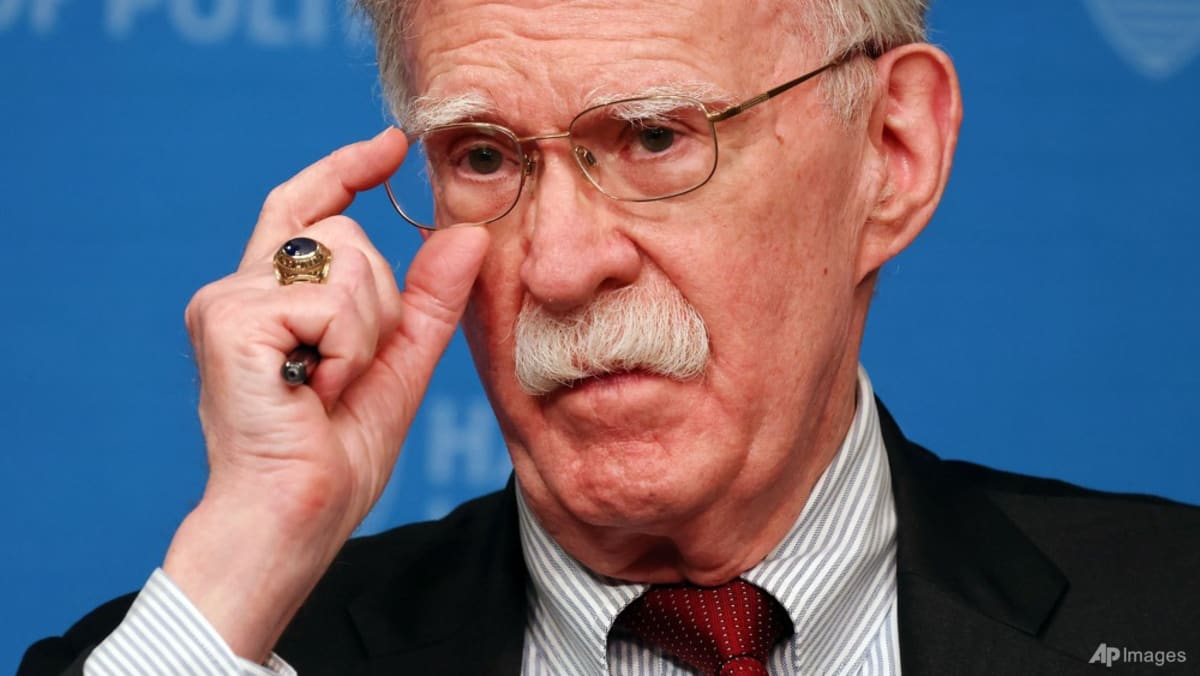 Ex-Trump adviser Bolton to plead guilty in classified documents case, faces US$2.25 million fine
