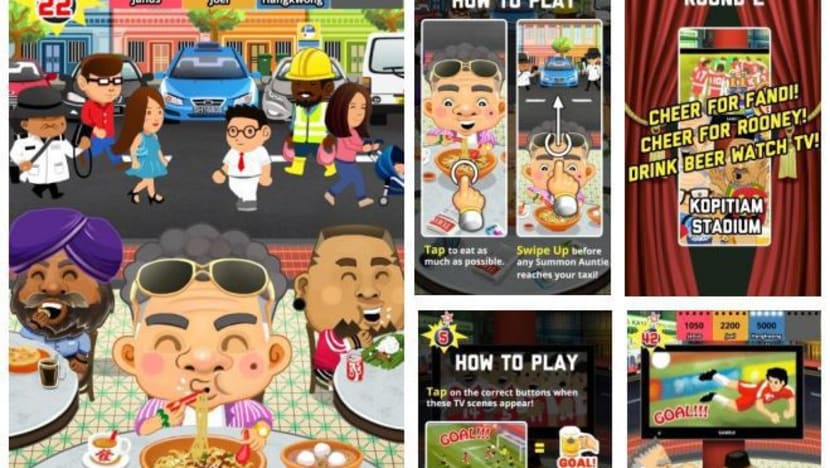 Five free mobile games created to mark SG50