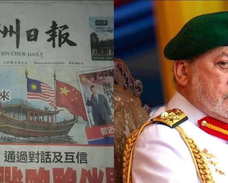 'Unacceptable': Malaysia’s Sin Chew Daily under probe for illustration of incomplete national flag, gets rebuke from King
