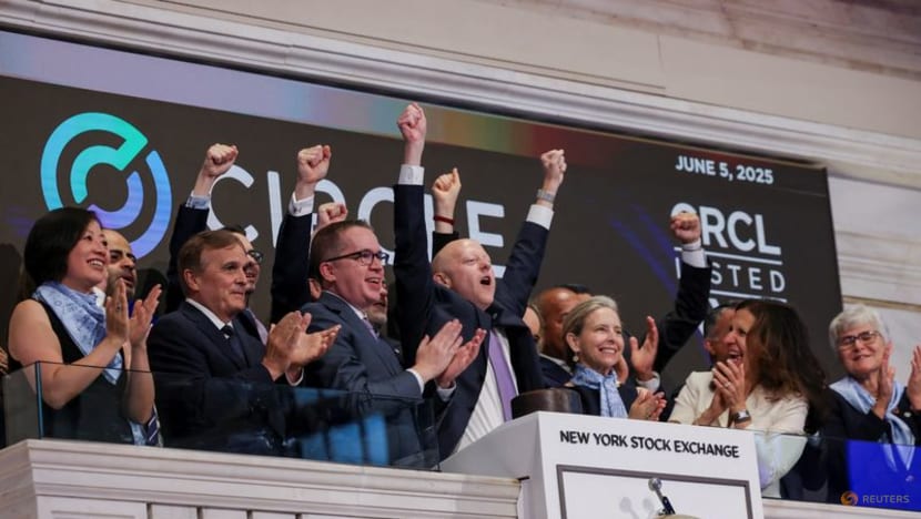 Stablecoin giant Circle's shares surge in blowout NYSE debut Stablecoin giant Circle's shares surge in blowout NYSE debut