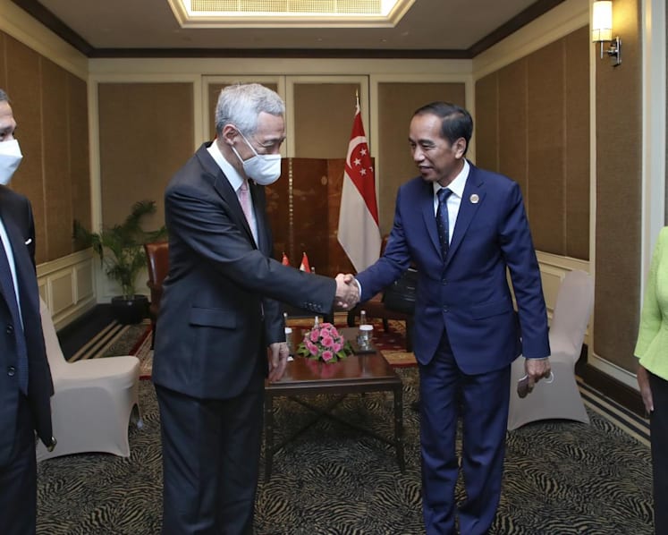 PM Lee, Indonesia President Joko Widodo discuss regional developments, Myanmar in bilateral meeting