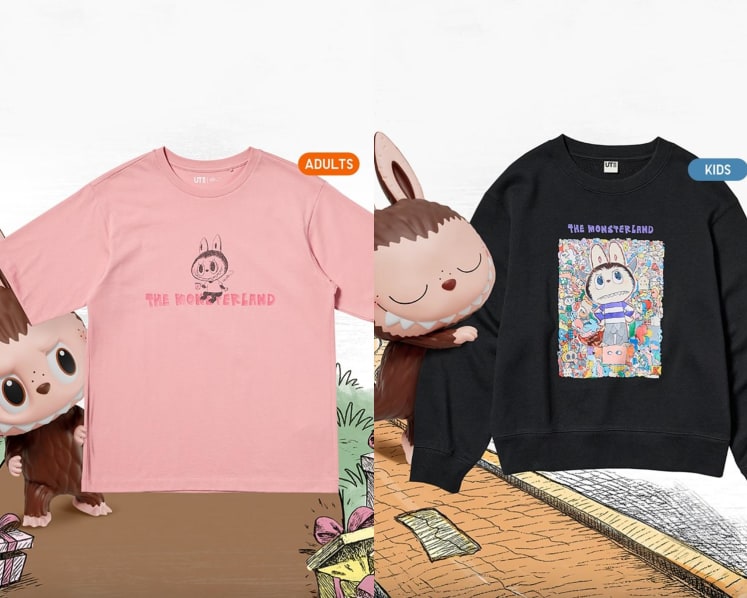 Uniqlo Singapore to release Pop Mart-themed shirts in September, exclusive novelties also up for grabs