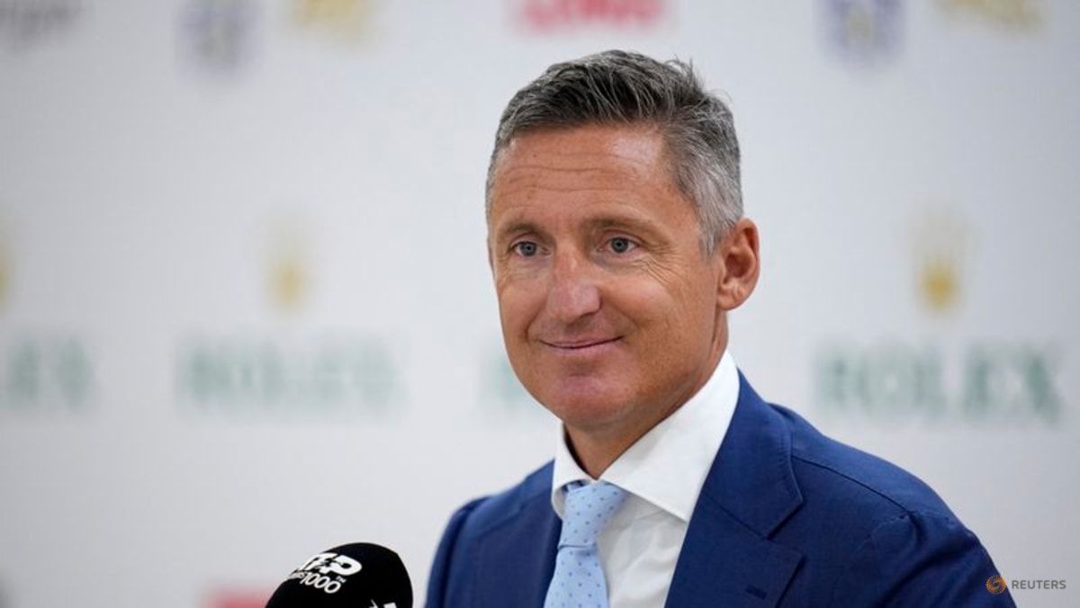 Gaudenzi re-elected for third term as ATP chairman - CNA