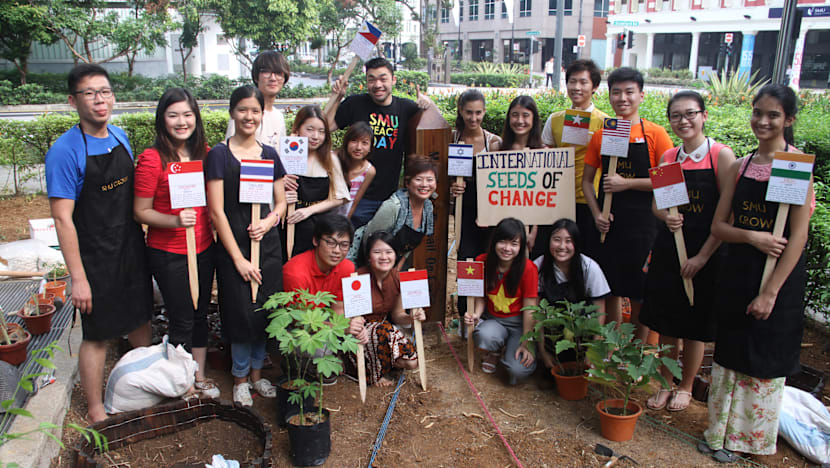SMU celebrates World Food Day with food recycling project