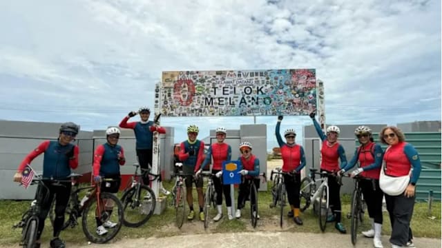平均年龄逾50岁！马国十名骑行爱好者完成400公里挑战