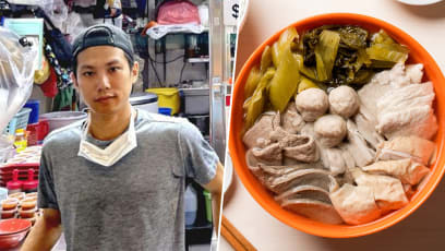 3rd-Gen Hawker Of Popular Koh Brother Pig’s Organ Soup Opens Offshoot Stall In Maxwell Food Centre