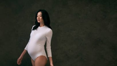 Sheila Sim Shows Off Baby Bump In Stunning Maternity Shoot