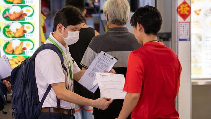 NEA issues 43 advisories to hawker centre patrons who broke safe-distancing rules
