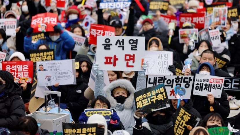 Rival protests over South Korea's impeached President Yoon held in Seoul Rival protests over South Korea's impeached President Yoon held in Seoul