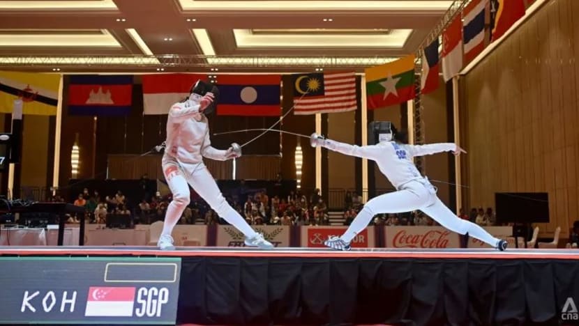 Sukan SEA 2023: Elle Koh pertahan takhta acara epee, Samuel Robson raih pingat emas dalam penampilan sulung