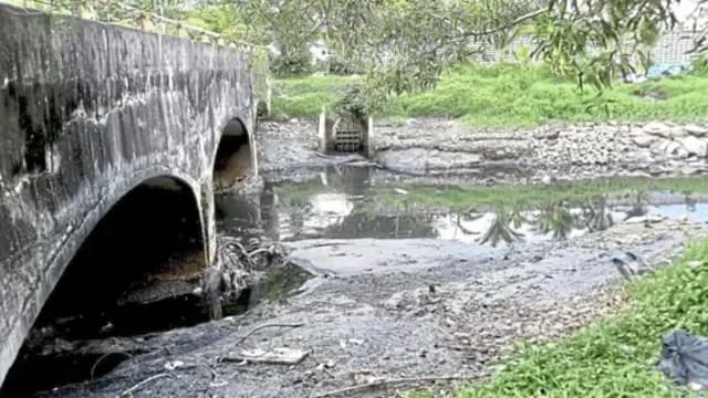 河流污染恶臭近20年 新山居民促尽快整治
