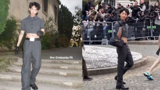 小哈利中空装秀出蚂蚁腰　引发两派论战