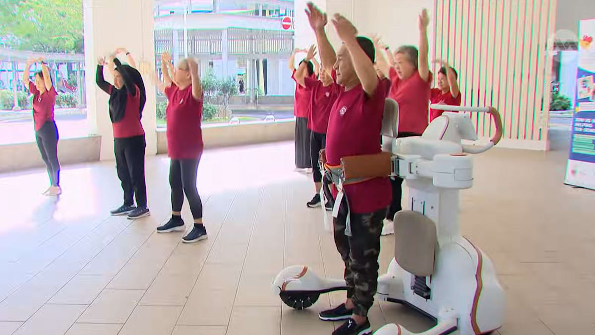 Singapore researchers develop world's first robotic chaperone to support seniors with mobility issues