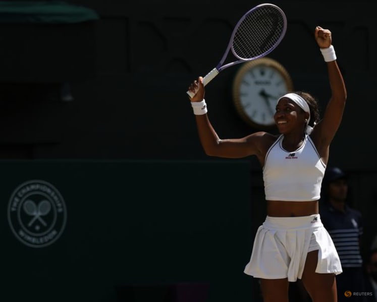 Gauff beats Pegula to reach Wimbledon semis for first time