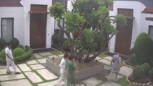 泰国酒店六尸案最后身影曝光 酒店员工：嫌犯紧张焦虑