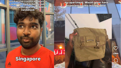 S'porean Living In UK Says Bag Theft & Apartment Vandalism Under 48 Hours Have Made Him Consider Moving Back Here