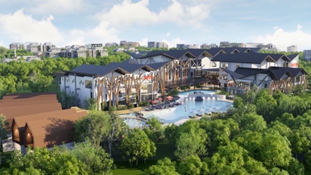 裕廊战备军协俱乐部将翻新建度假村 “城市绿洲”2028年开放