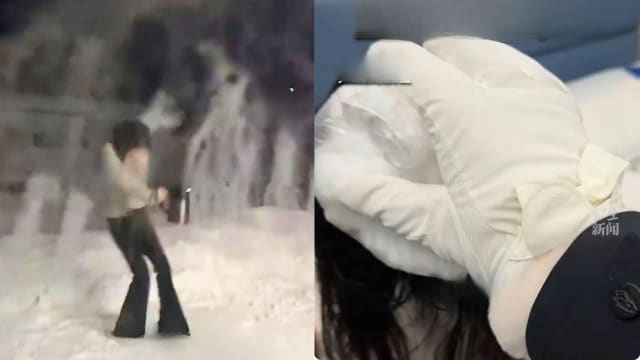 中国女子模仿“泼水成冰”失败 导致头部二级烫伤