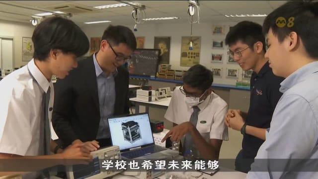 国大附属数理中学学生成功研发纳米卫星 预计将在明年发射