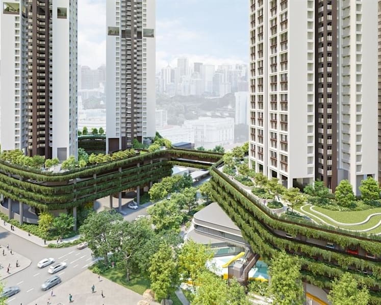 High demand for 4-room flats in first BTO projects with prime area rules; units more than twice oversubscribed