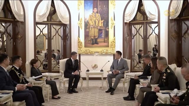 陈振声会晤泰国领导层 探讨深化供应链与防务合作