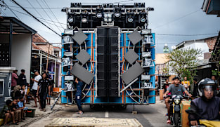 Turn up the volume: Indonesia's controversial 'sound horeg' trucks 