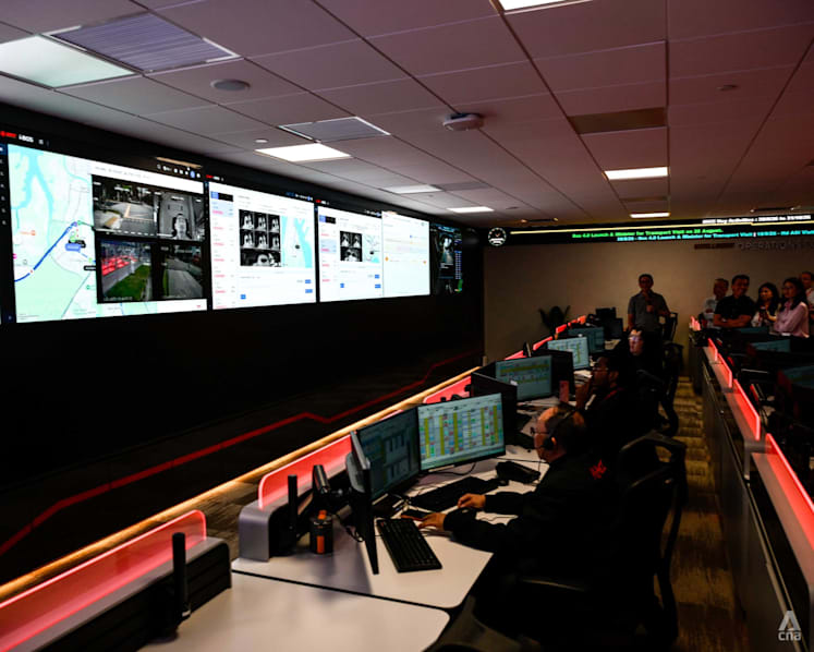 SMRT's new AI-powered bus control centre flags sleepy drivers, harsh braking
