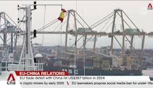 EU says trade deficit with Beijing at 'unsustainable' inflection point