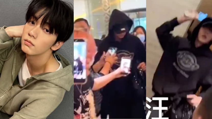 Fans Throw Their Phones At TXT's Soobin In China; This Was How He Returned It To Them Fans Throw Their Phones At TXT's Soobin In China; This Was How He Returned It To Them