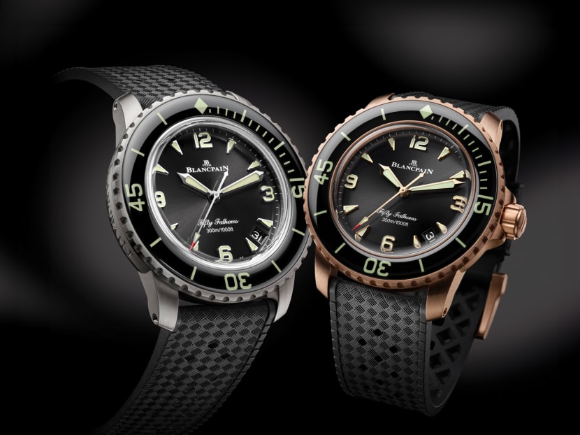 Blancpain presents its latest Fifty Fathoms Automatique watches in 42mm Blancpain presents its latest Fifty Fathoms Automatique watches in 42mm