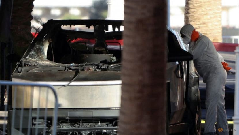 FBI looks for any link between Tesla explosion and New Orleans attack FBI looks for any link between Tesla explosion and New Orleans attack