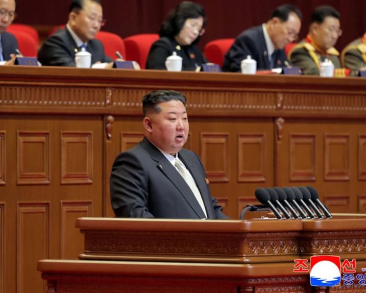 North Korea's Kim Jong Un reviews country's progress at key party congress
