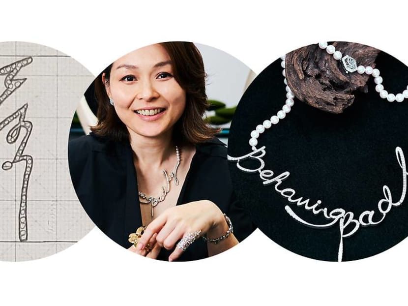 Meet the Singaporean jewellery designer who ‘writes with diamonds’ Meet the Singaporean jewellery designer who ‘writes with diamonds’