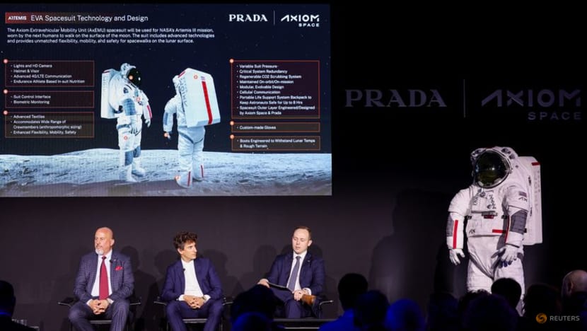 Prada and Axiom Space aim for the moon with new astronaut suit Prada and Axiom Space aim for the moon with new astronaut suit
