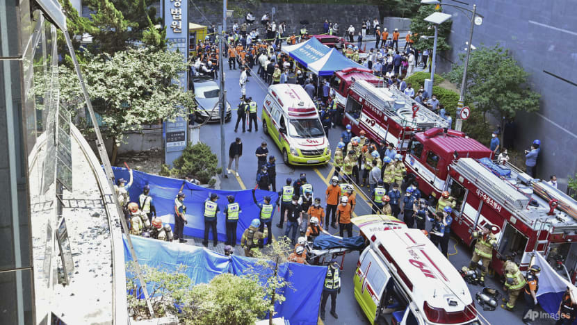 At least 7 killed in suspected arson attack at office building in South Korea At least 7 killed in suspected arson attack at office building in South Korea