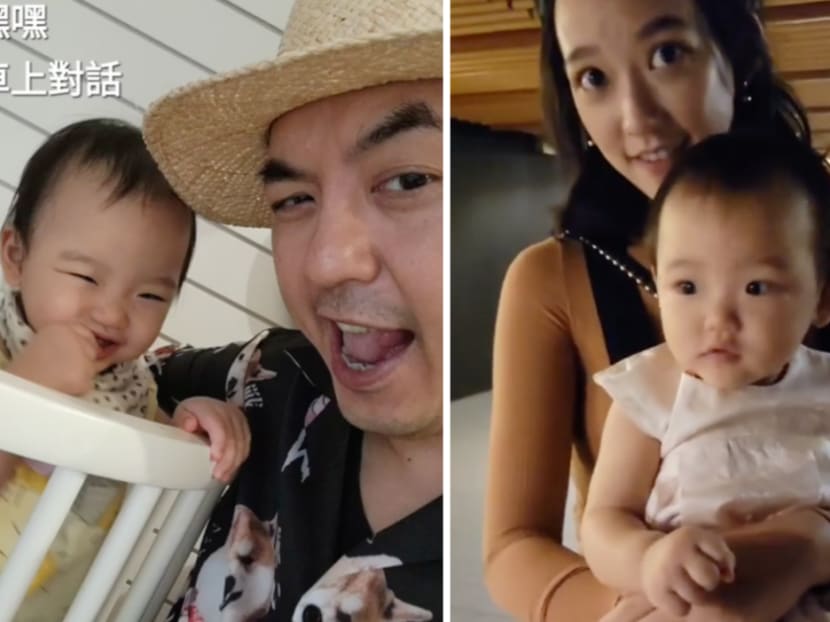 Mickey Huang's 1-year-old daughter has her own credit card