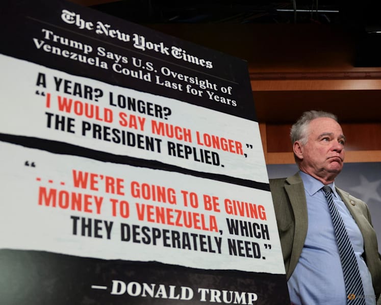 Senate pushes back on Trump's military threats against Venezuela with war powers vote