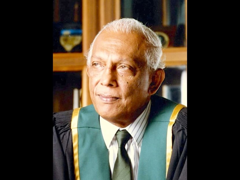Former Raffles Institution headmaster Eugene Wijeysingha.